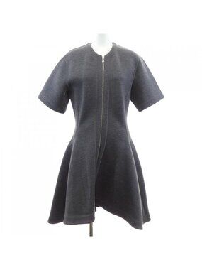 dior grey dress Christian Dior 1960s Vintage Mod Gray Wool A-Line Dress – Featherstone  Vintage main image 1